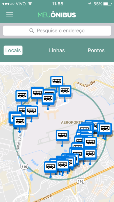 Meu Ônibus - CooperTrans Screenshot 2 - AppWisp.com Meu Ônibus - CooperTrans Screenshot 2 - AppWisp.com