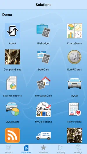 Altova MobileTogether screenshot 1