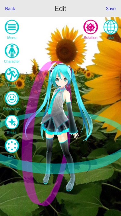 RICOH THETA  Type HATSUNE MIKU