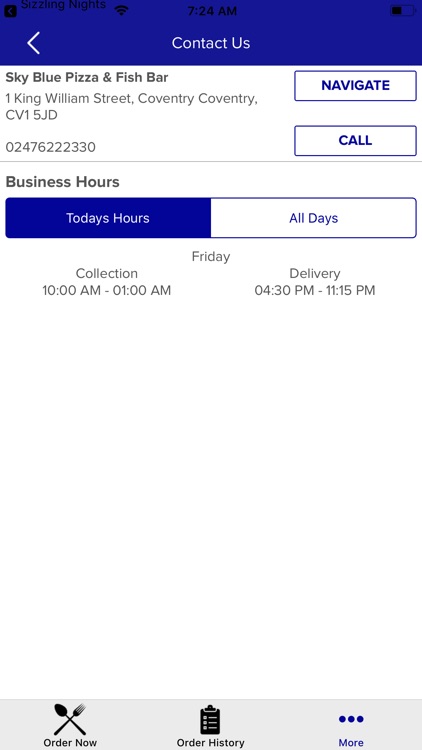 Sky Blue Pizza Fish Bar screenshot-3