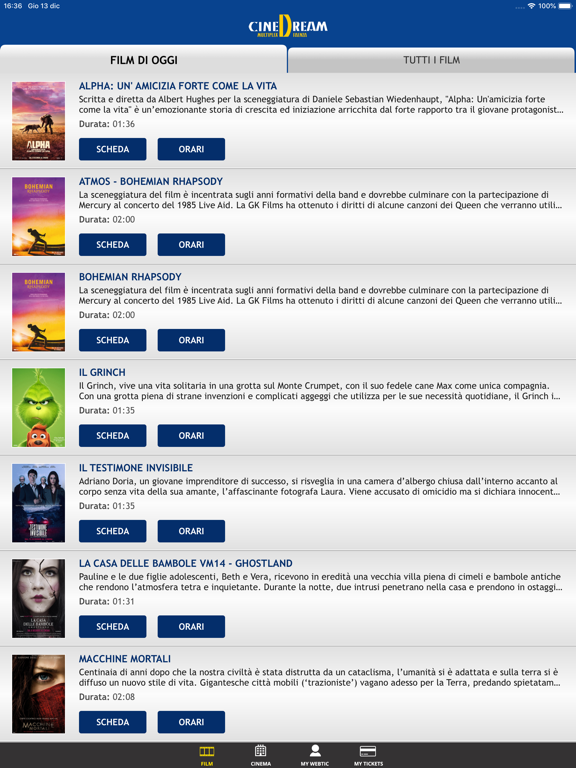 Screenshot #4 pour Webtic CineDream Cinema