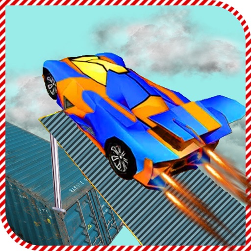 Extreme Space Car Drive: 3d icon