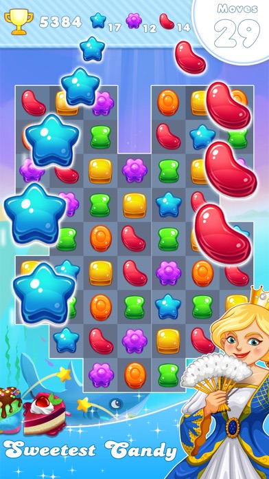 Candy Frozen Match 3 Puzzle screenshot 2
