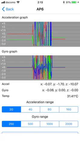 Game screenshot EEG Acceleration logger apk