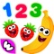 Funny Food 3 is a sequel to the popular educational application for the youngest learners