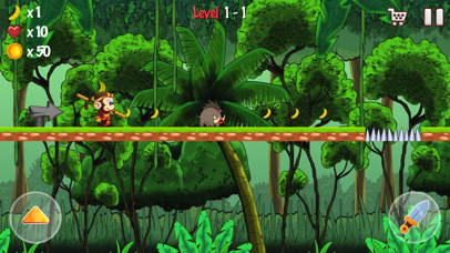 Little Monkey Jungle Adventure screenshot 2