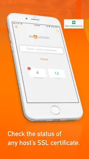ssl checker iphone screenshot 1