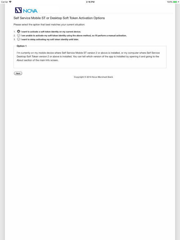 Screenshot #5 pour NOVA Secure Token
