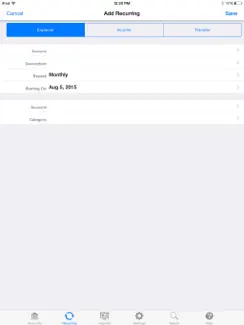 Checkbook - Ledger iPad image 3
