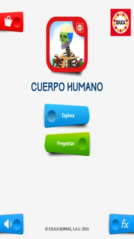 Game screenshot Educa Explorer Cuerpo Humano. mod apk