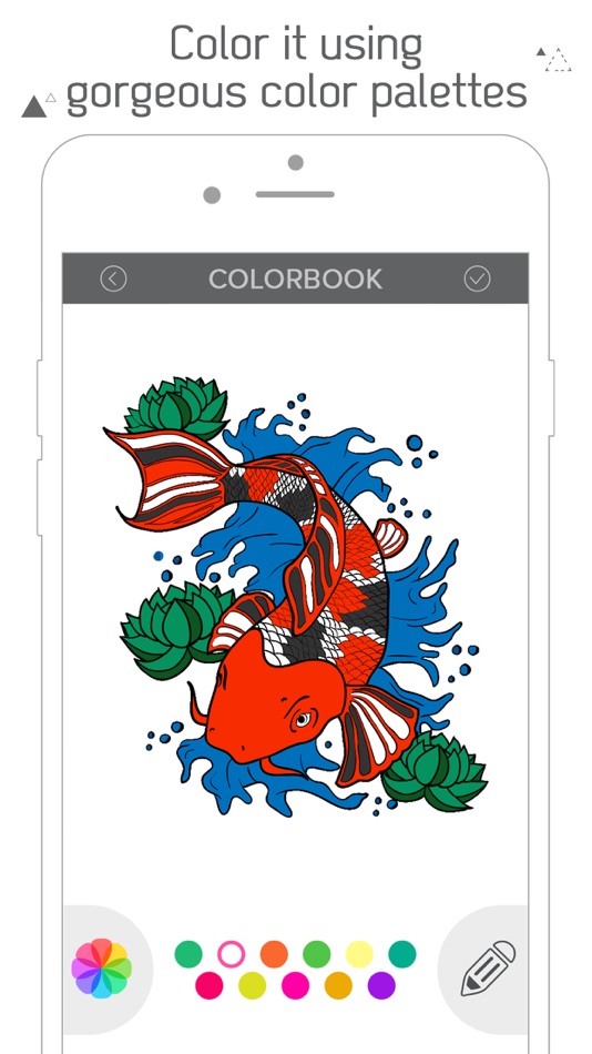 #3. Coloring Book, Recolor Mandala (iOS) De: Solution Cat Limited