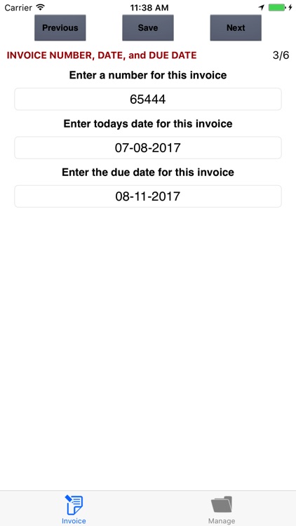 Invoice Builder
