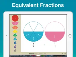 Game screenshot Fraction Circles Manipulative apk