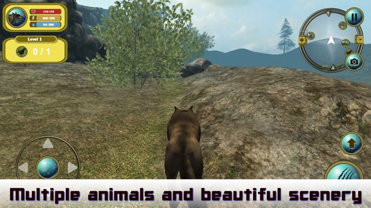 Wild Wolf Simulator 3D Runner