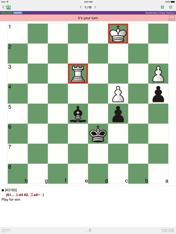 Elementary Chess Tactics Iのおすすめ画像1