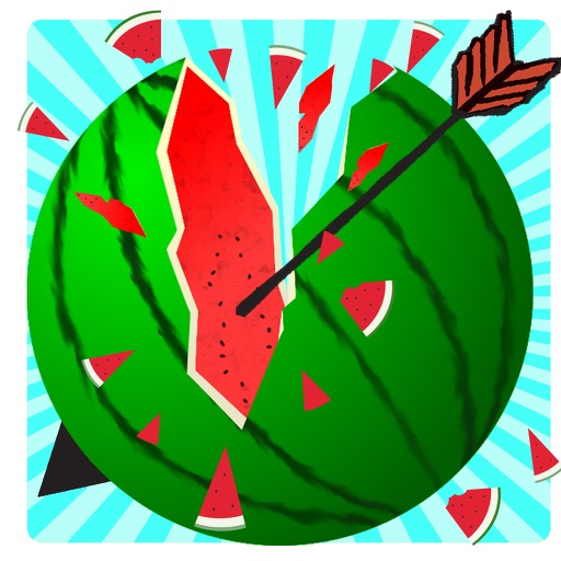 Watermelon Bow Shooting Icon