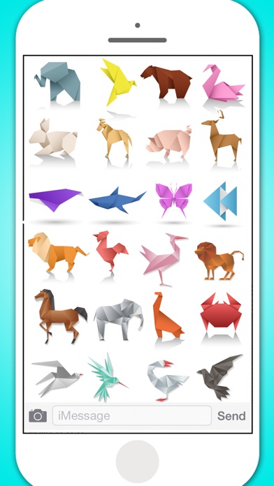 Origami Stickers Pack screenshot 3