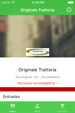 Originale Trattoria screenshot 2