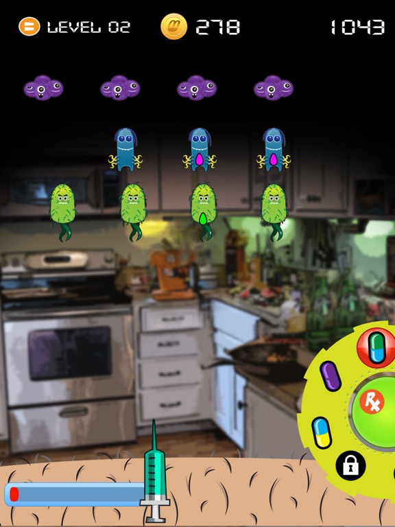 Screenshot #3 for Hospital Invaders