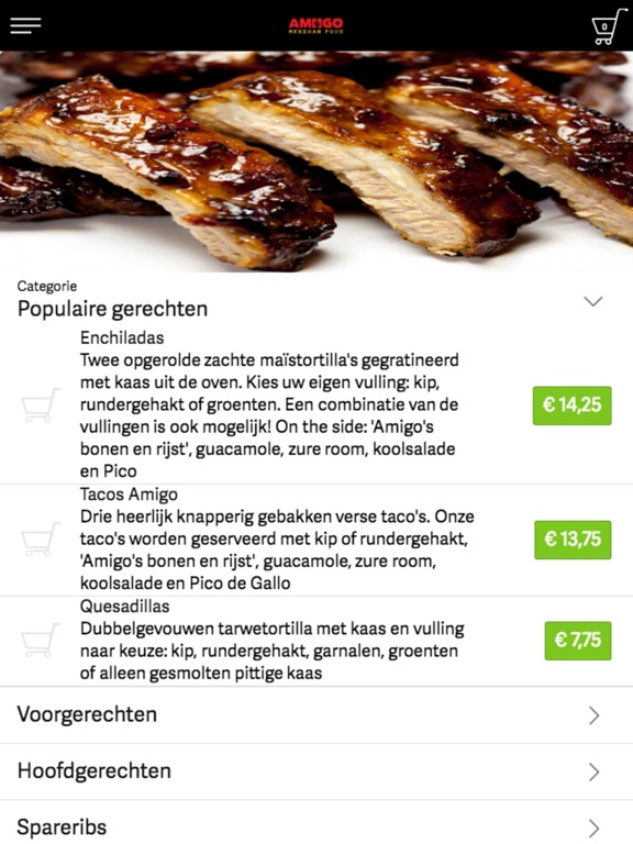 Screenshot #4 pour Mexicaans restaurant Amigo