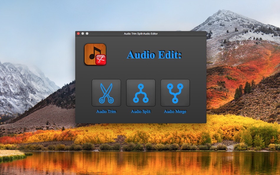#1. Audio Trim Split-Audio Editor (macOS) 由: 桂平 彭