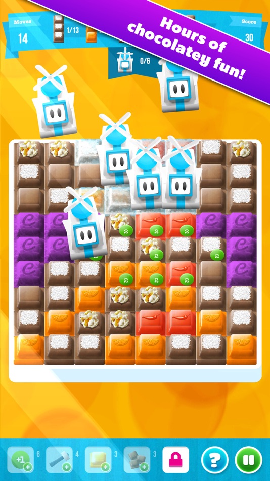 #2. Choco Blocks Chocolate Factory (iOS) 由: Mediaflex Games
