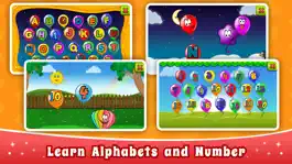 Game screenshot Kids Balloon Pop Learning Game apk