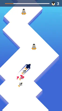 Game screenshot Slipping Penguin apk