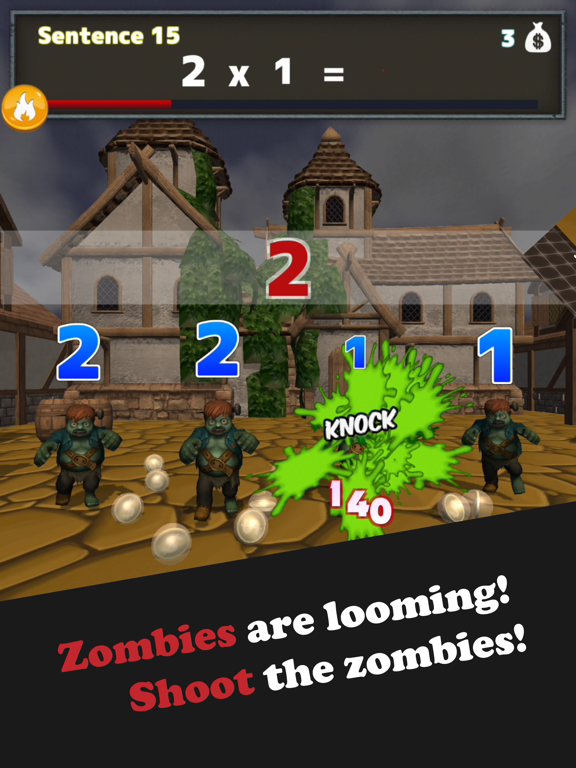 Screenshot #5 pour ZombieZAN -Calculation Game-