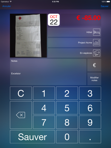 Screenshot #5 pour Live Expenses