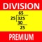 Icon Division - 1, 2, 3, 4 digit Divisions