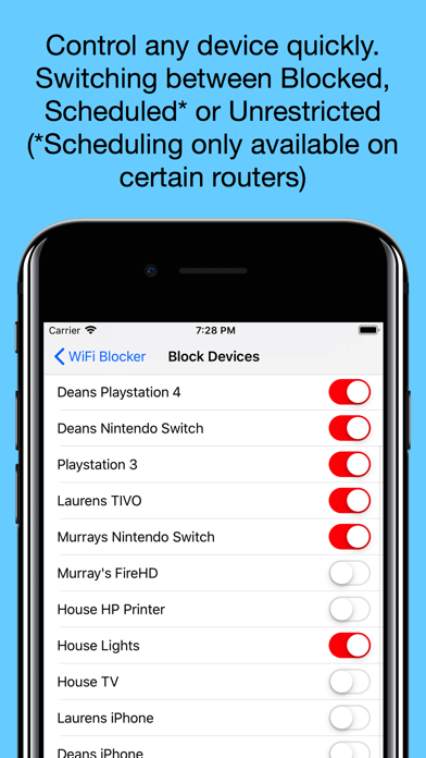 WiFi Blocker Screenshot