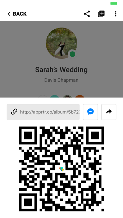 Apperture : Shared Photo Album Screenshot