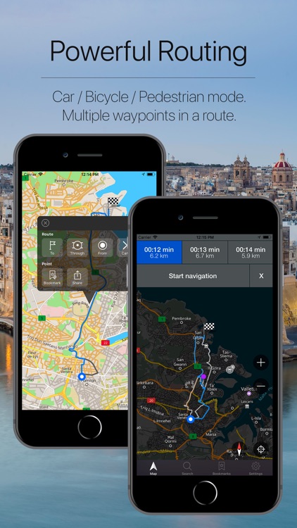 Malta Offline Navigation