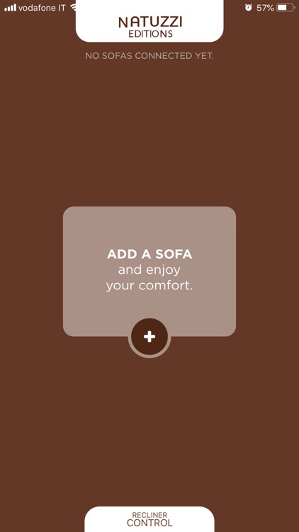 Natuzzi Editions SOFA CONTROL