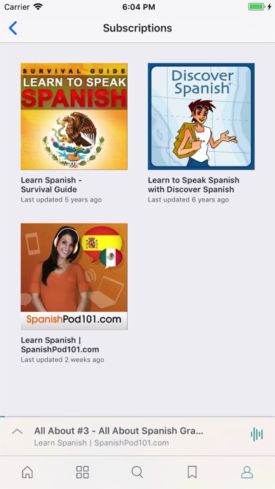 Learn Spanish Podcasts screenshot 2