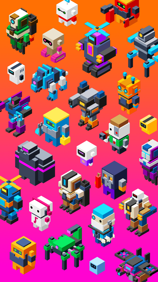 #3. Robot Merge (iOS) 由: Umbrella Games LLC
