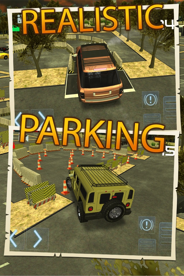 Traffic Jeep Driving Parking screenshot 2