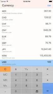 Converter+ (Units, Currencies) screenshot #2 for iPhone