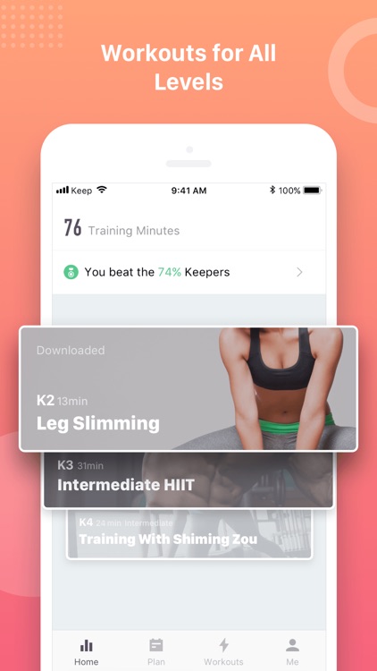 Keep: Fitness &Workout Trainer screenshot-3