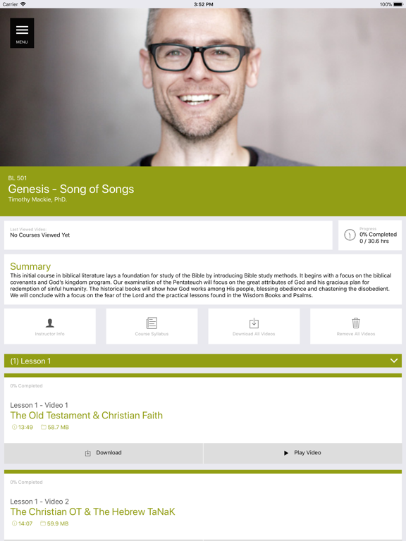 Integrate iPad screenshot 2 - Education app