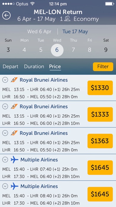 Screenshot #2 pour I Want That Flight
