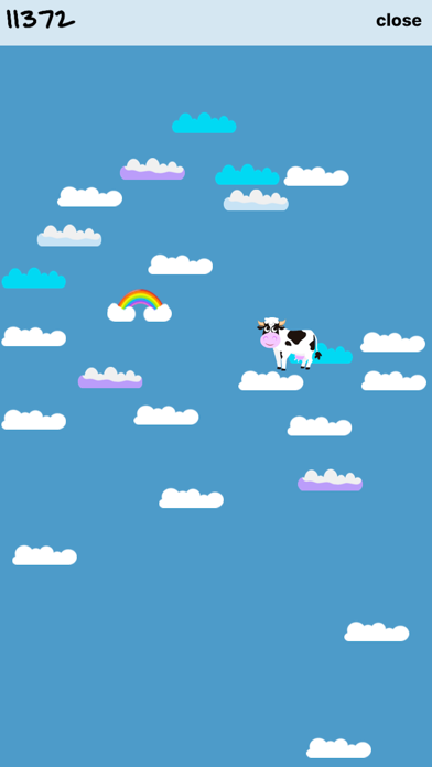 Screenshot #1 for Cow Jump: The steaks are high