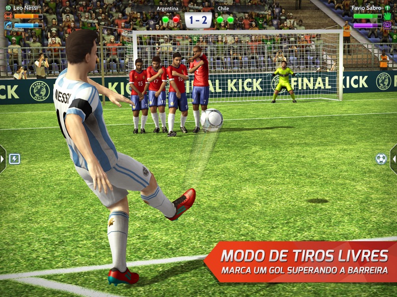 Final Kick Futebol online screenshot 10
