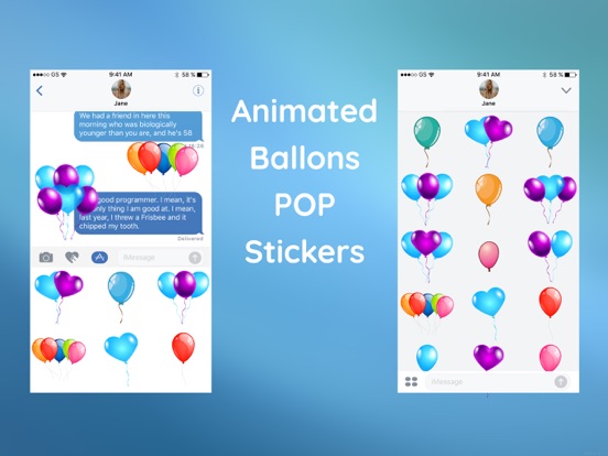 Animated Balloon Birthday Packのおすすめ画像2