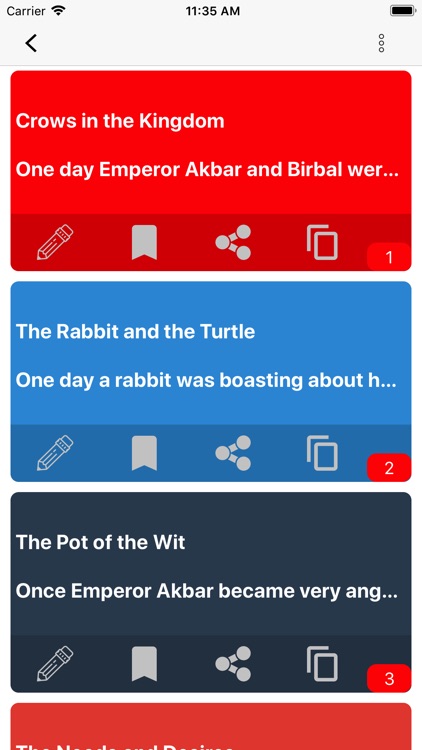 Daily Stories - 7 Languages