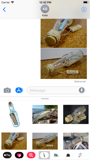 Message In A Bottle Stickers(圖7)-速報App