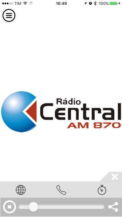 Screenshot #1 pour Rádio Central AM