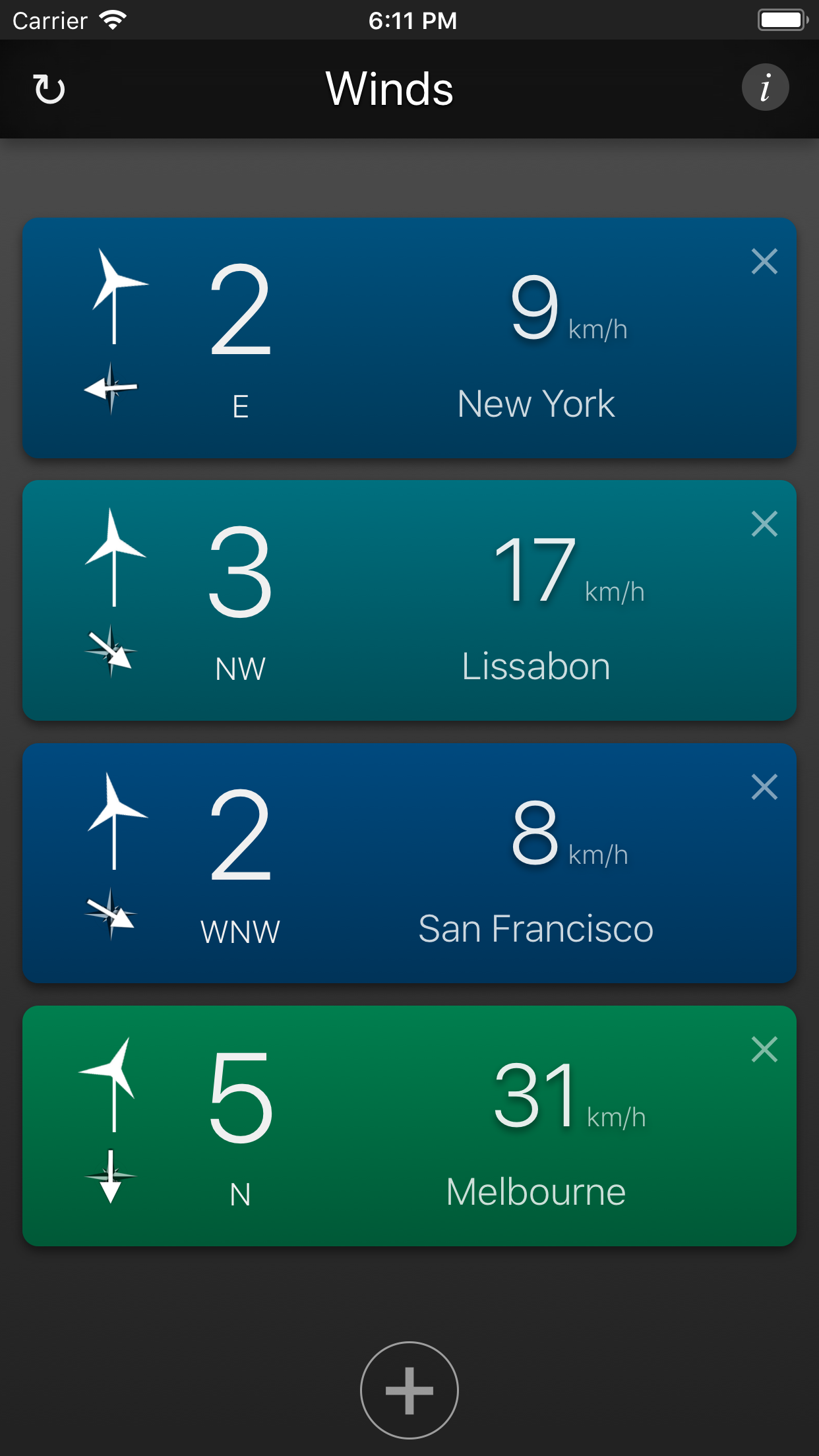 Winds App screenshot 4