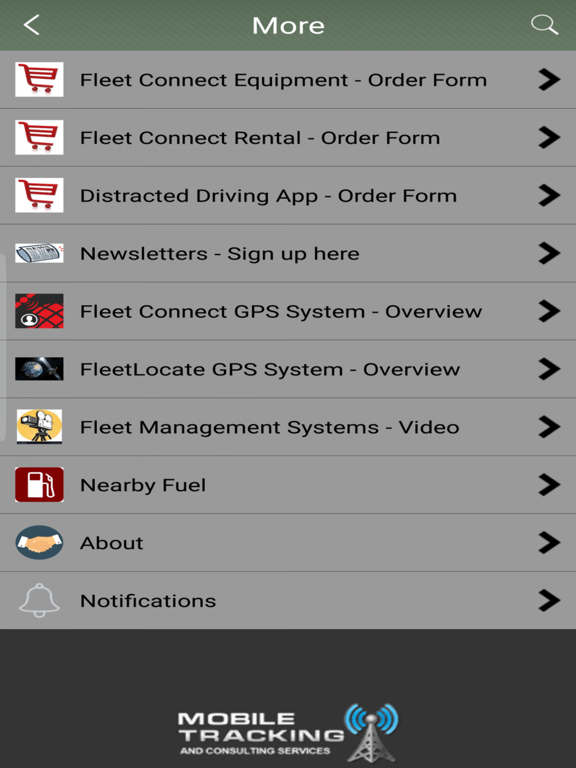 Screenshot #5 pour Mobile Tracking and Consulting